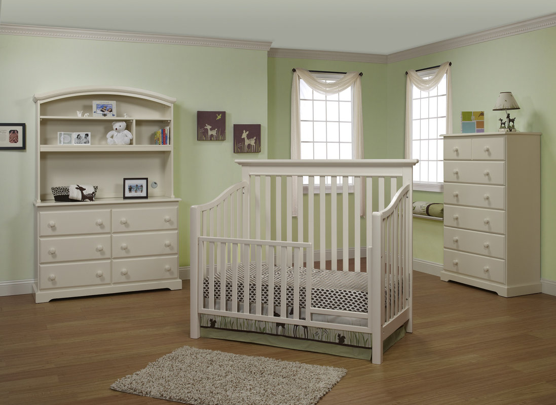Sorelle Shaker 2in1 Convertible Crib & Reviews Wayfair